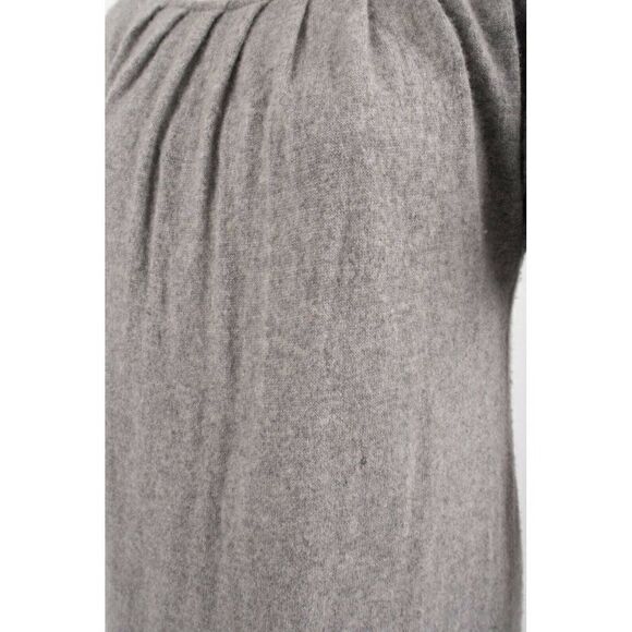 Manoush Womans Gray Sweater Dress Size XS Wool cashmere Lace Sequins Beads - Picture 3 of 6